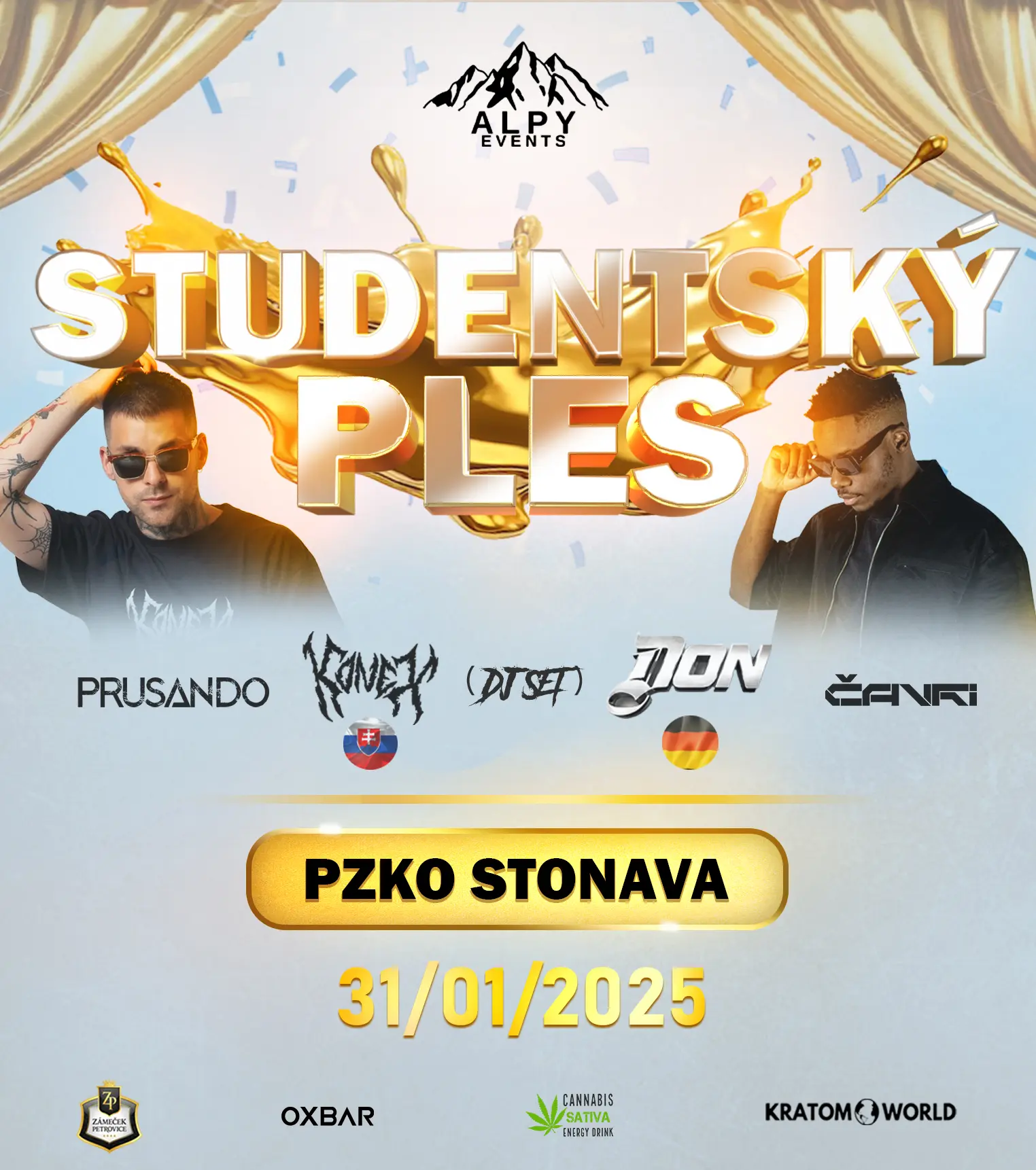 Alpy studentský ples 2025